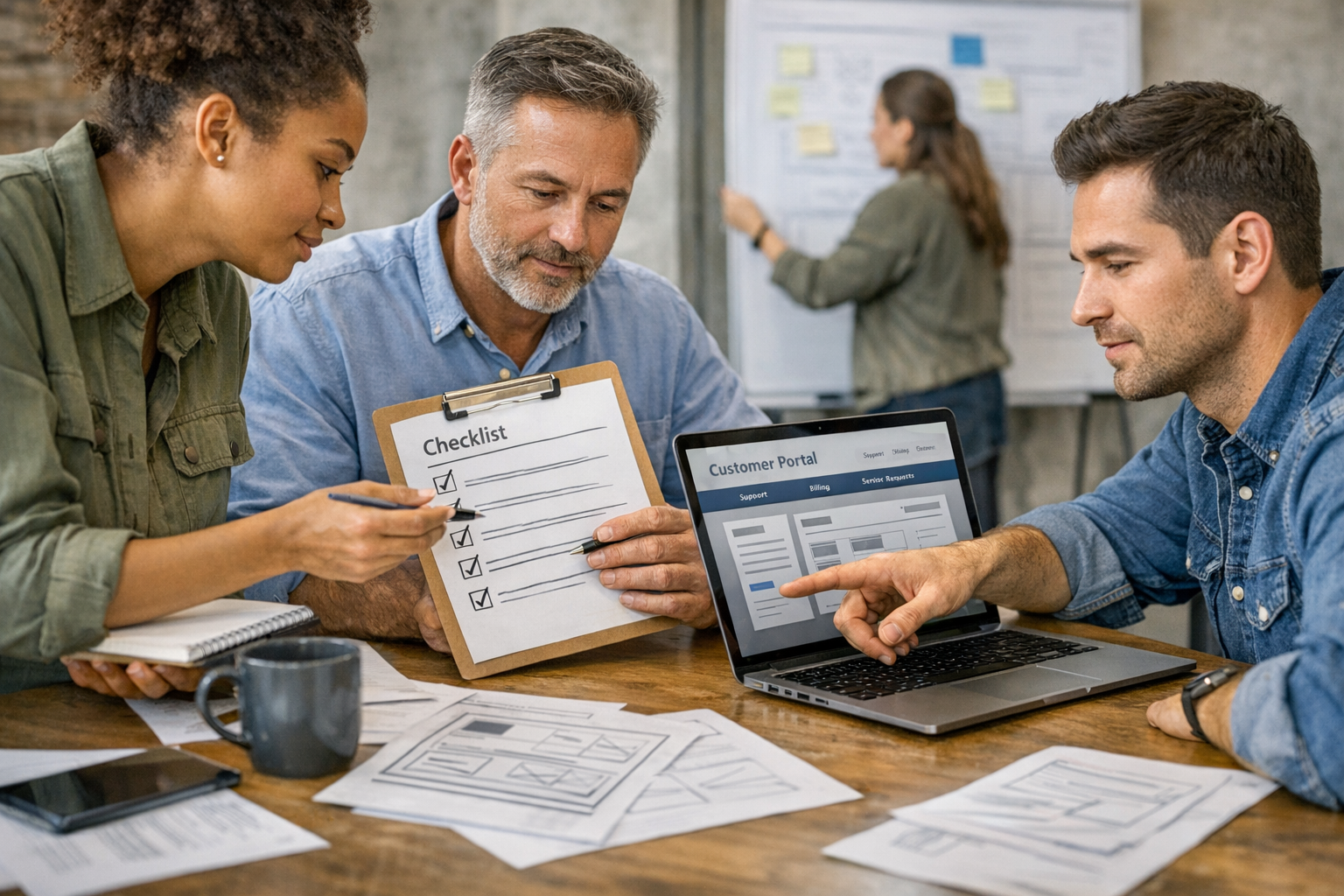 Checklist Prático para Criar um Portal do Cliente em Empresas de Serviços