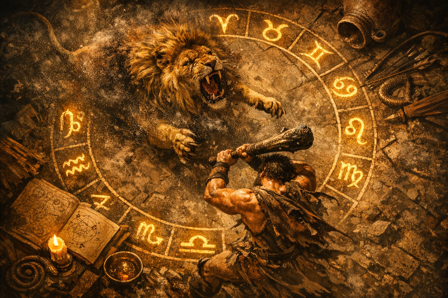 Os 12 Trabalhos de Hércules: Reflexões Esotéricas para Cada Signo