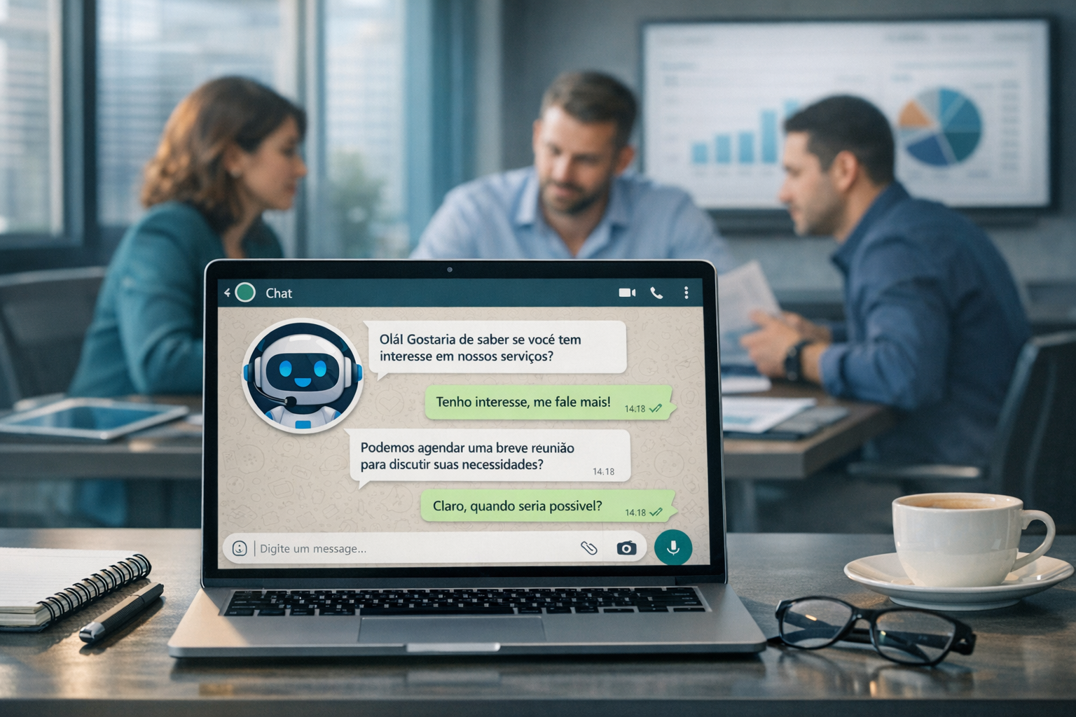 Chatbot de IA na Prospecção Outbound: Guia Prático para PMEs
