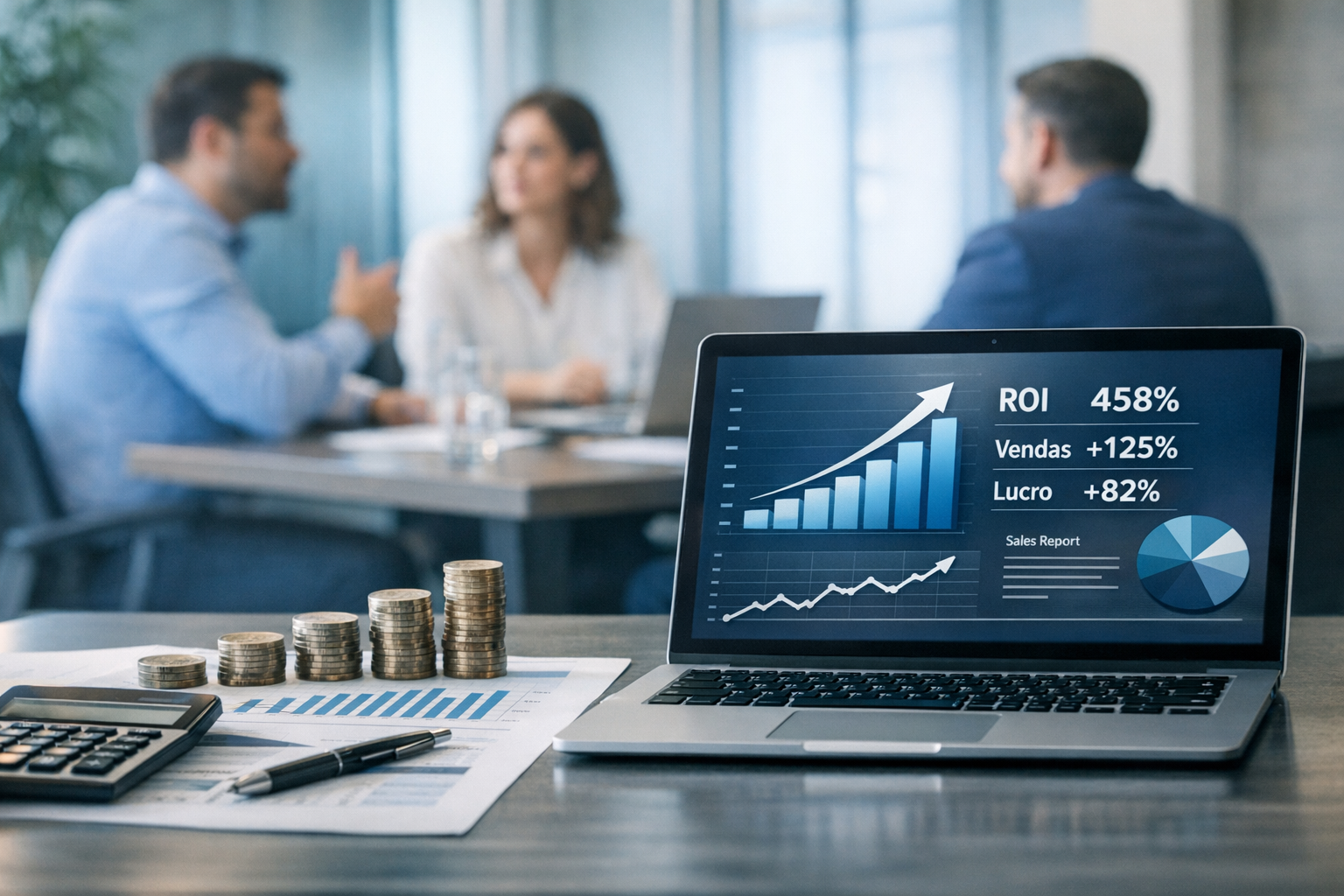 Como AI Agents Otimizam o ROI no Dia a Dia Comercial