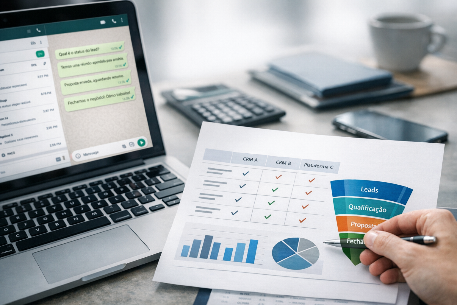 Comparando Tecnologias para Estruturar um Funil de Vendas B2B do Zero