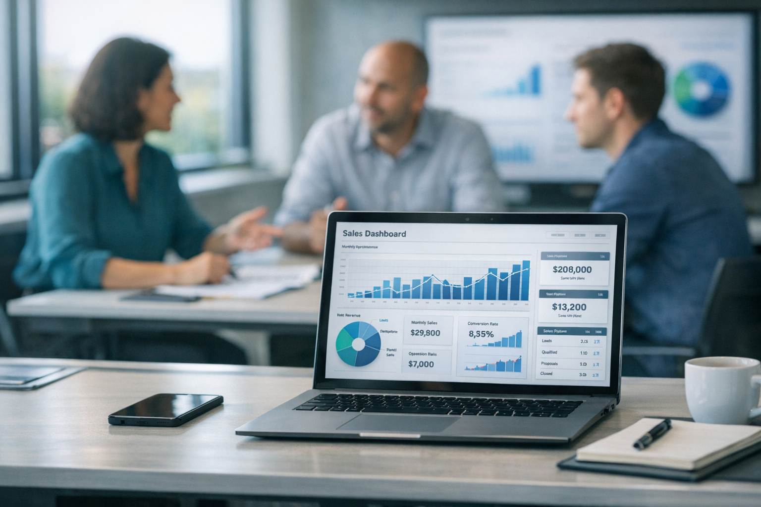 Dashboard de Vendas B2B: Lições Práticas de Empresas Reais