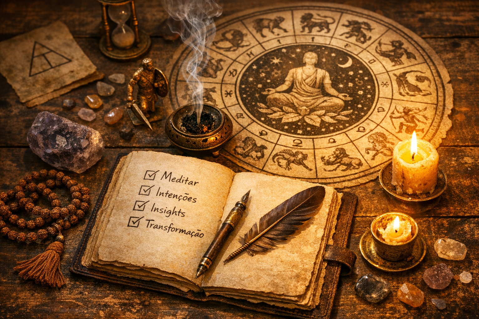 A Jornada Interior: Meditação e Signos do Zodíaco