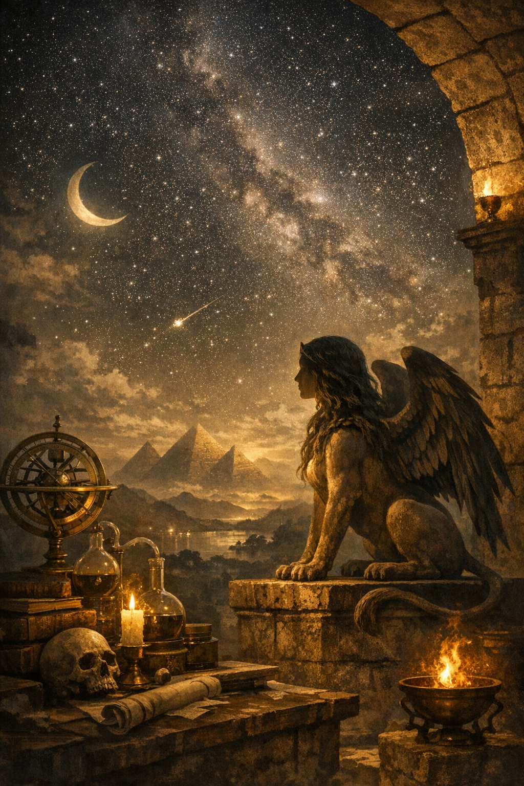 Lilith na Carta Natal: A Esfinge da Alma