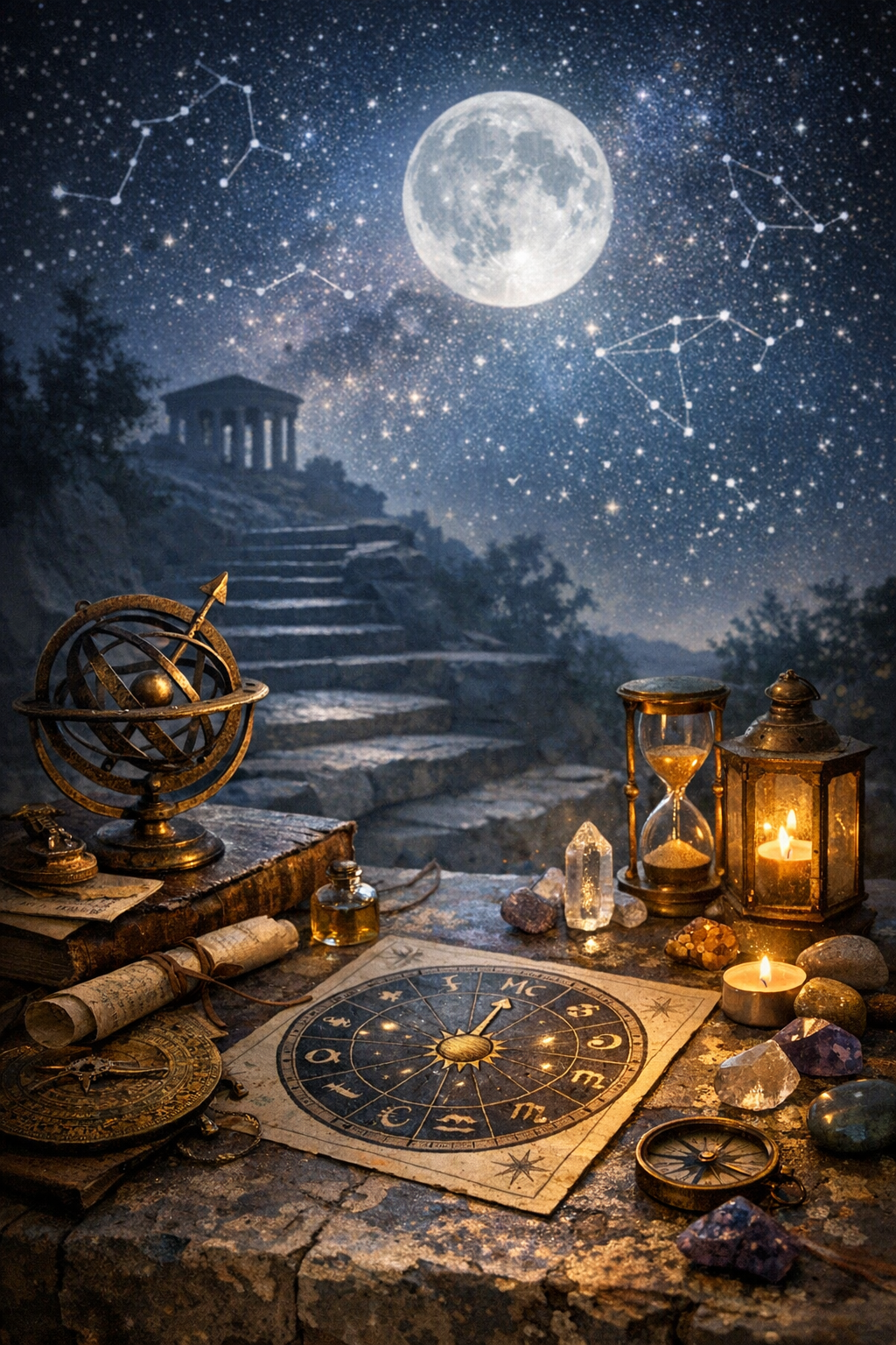 Meio do Céu: Explorando o Propósito Espiritual no Mapa Astral