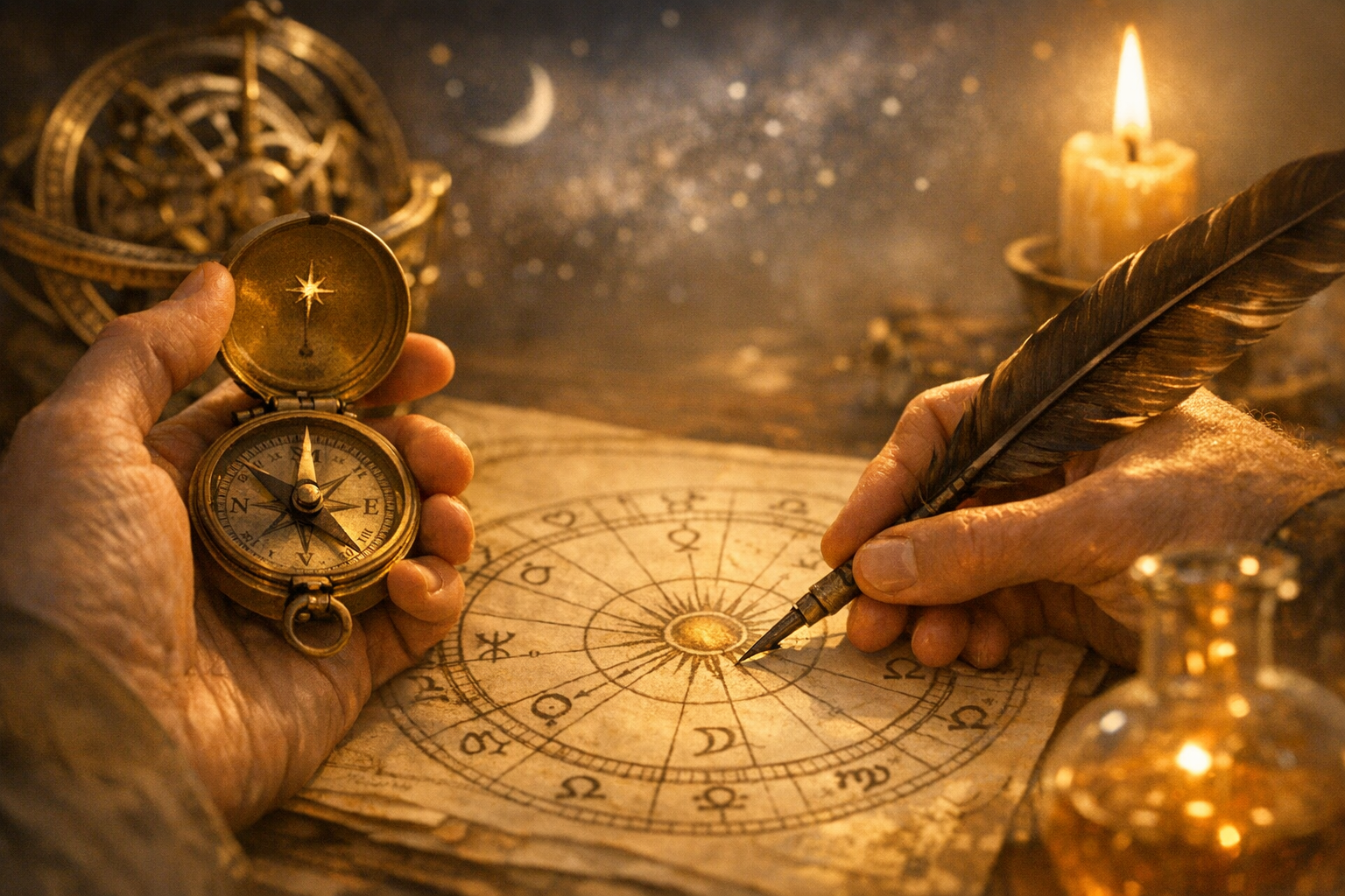 Meio do Céu: Integração Hermética no Dia a Dia