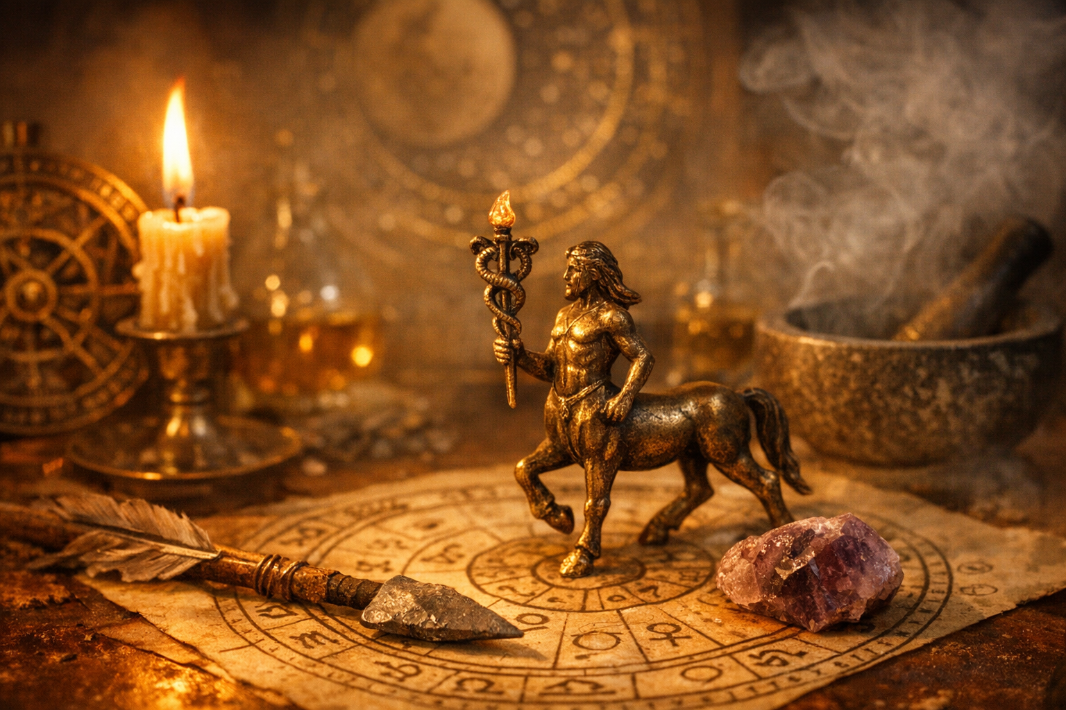 Quíron na Astrologia Hermética: Síntese e Aplicação Diária